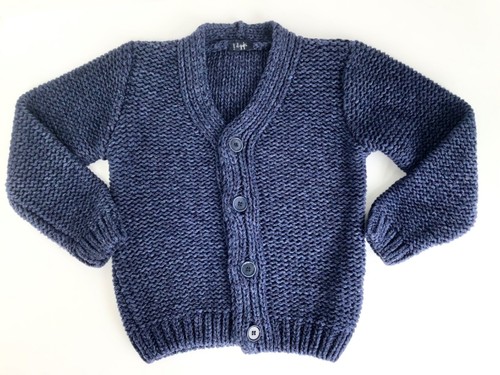 Gufo boys blue knitted - il,