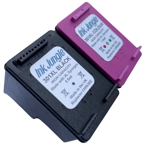 Refilled 301xl black - refilled,