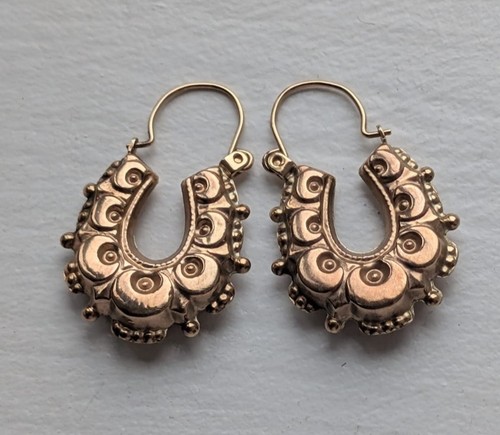9ct rosey gold - gold, vintage