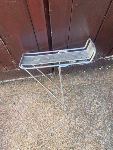 Vintage alloy rear pannier - rear,
