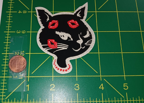 Vintage black cat - cat, vending