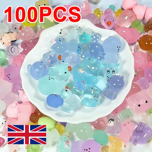100 pcs resin mini animal - 100,