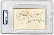 John Wayne Signed Autograph