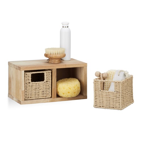 Wall shelf cube - , set