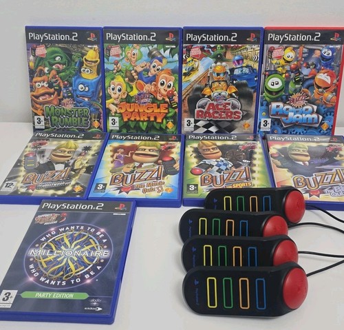 Ps2 buzzers buzz quiz - ps2,