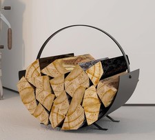 Kingson firewood log basket - firewood,