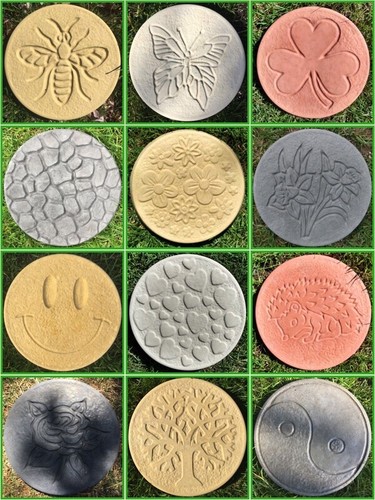 Garden stepping stones - stepping,