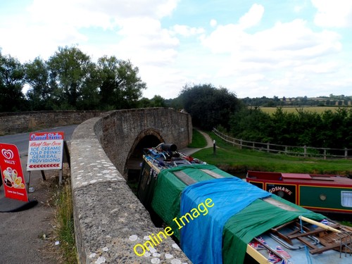 Photo 6x4 long - boats, aynho