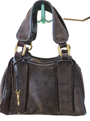 Betty jackson brown suede - betty, &