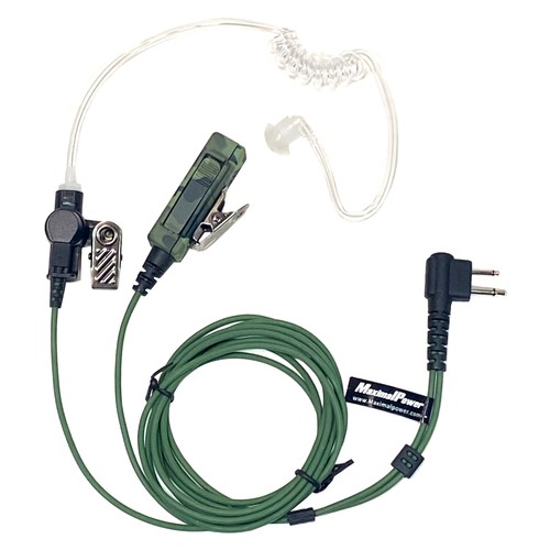Ptt mic camouflage earpiece - mic,