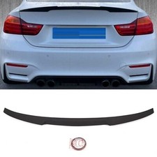 Fits BMW 4 Series F32 Coupe Rear Boot Trunk Lip Spoiler M4 Style Matte Black New