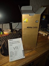 Nikon AF-S VR Zoom 70-300mm f/4.5 - 5.6 G IF-ED BOX, pouch & manual - NO LENS