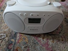 Roberts ZoomboxFM CD/FM/MW Stereo Radio, White