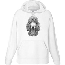 'Poodle Portrait' Adult Hoodie