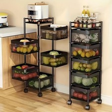 5 Tier Rolling Kitchen Storage