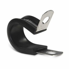 Rubber lined clips marine - rubber,