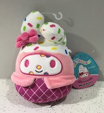 My Melody Ice Cream Squishmallow - 17cm Tall - With Tags