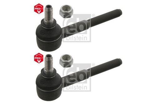 Pair tie track rod end - 2x,