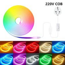 220V Neon COB LED Strip Lights