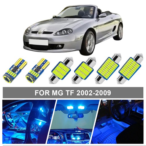 5pcs blue led - led, interior