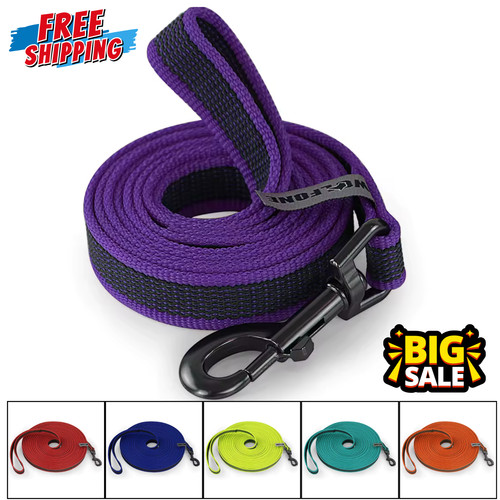 Long dog leash training lead - long,