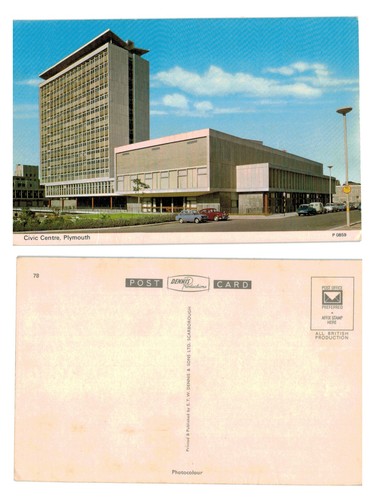Postcard civic centre - -,
