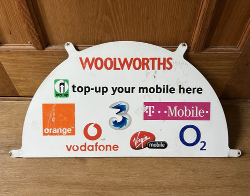 Woolworths top your mobile - "top-up,