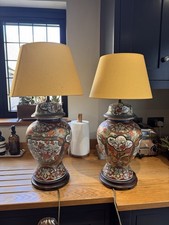 Pair of Antique Imari-style