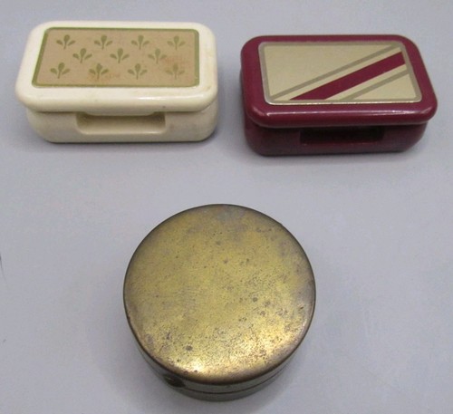 Pill boxes vintage - vintage, 1981