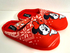 Disney Mini Mouse Slippers UK Ladies Size 5 (NEW WITH TAGS+1 DEFECT)