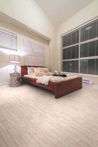 Cream wood plank vinyl - wood,