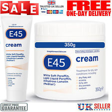 E45 Cream Moisturiser Dry Sensitive Skin Itchy Irritated Red Eczema Dermatitis