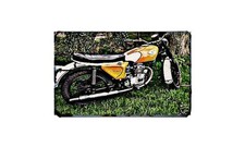 C25 Barracuda Motorbike Sign