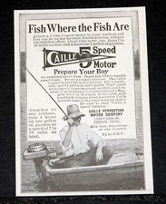 1917 OLD MAGAZINE PRINT AD