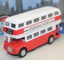 TEAMSTERZ - 1370180 - AEC ROUTEMASTER RM BUS - LONDON TRANSPORT - EVENING NEWS