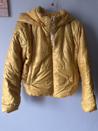 Makarna mustard gold hooded - makarna,