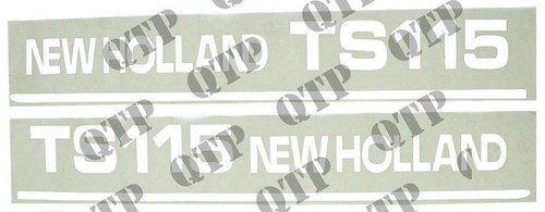 For new holland - ts115, decal