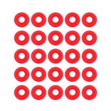 25Pcs Red Silicone Grolsch