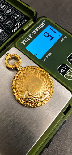 Antique gold pendant 11ct - antique, /