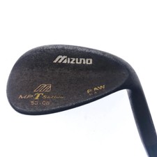 Used Mizuno MP-T Series Raw Haze 2008 Gap Wedge / 53.0 Degrees / Stiff Flex