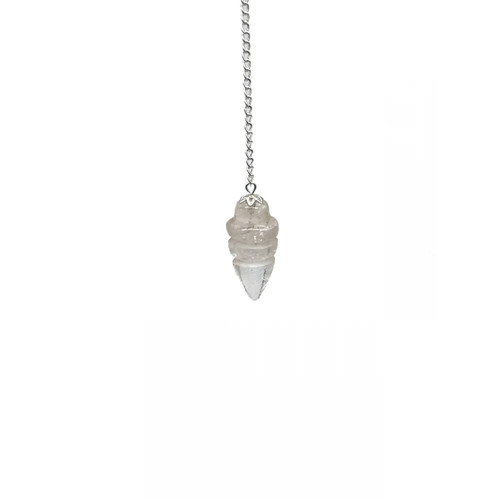 Clear quartz pendulum 4cm - quartz,
