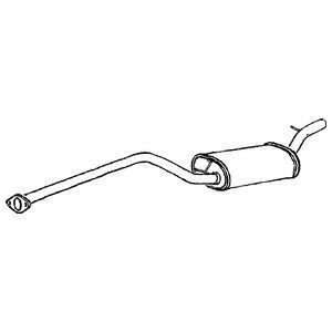 Klarius centre exhaust pipe - centre,