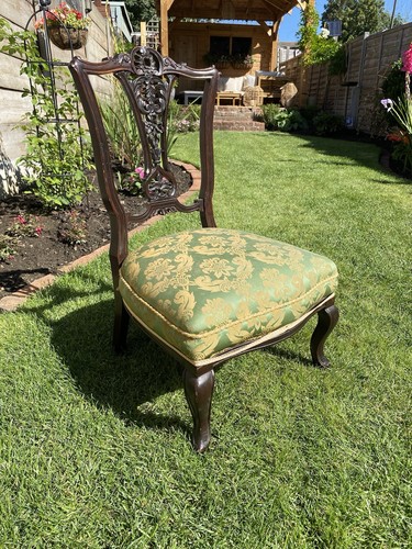 Victorian parlor chair - victorian,