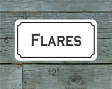 FLARES Metal Sign 4 Nautical