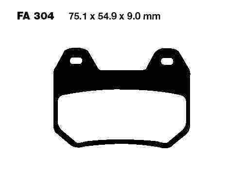 Brake pads for 1999 2009 - 1999-2009, k