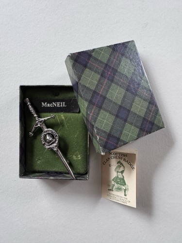 Vintage macneil scottish clan - vintage,