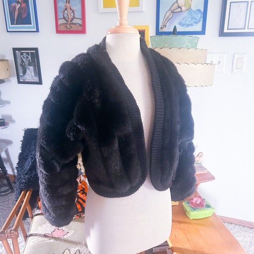 Vintage 1940s style coat - coat, |
