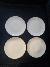 4 side plates 19 cm white fine bone china Maxwell Williams Cashmere new cond