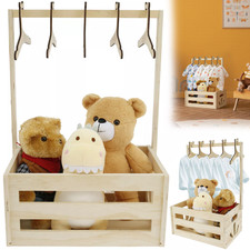 Wooden Baby Shower Basket with Handle Baby Basket Pregnancy New Parent Gifts UK