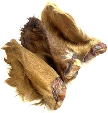 Cows Ears with Hair x 30 100% Beef 100% Natural Dog Treats Chews with Fur